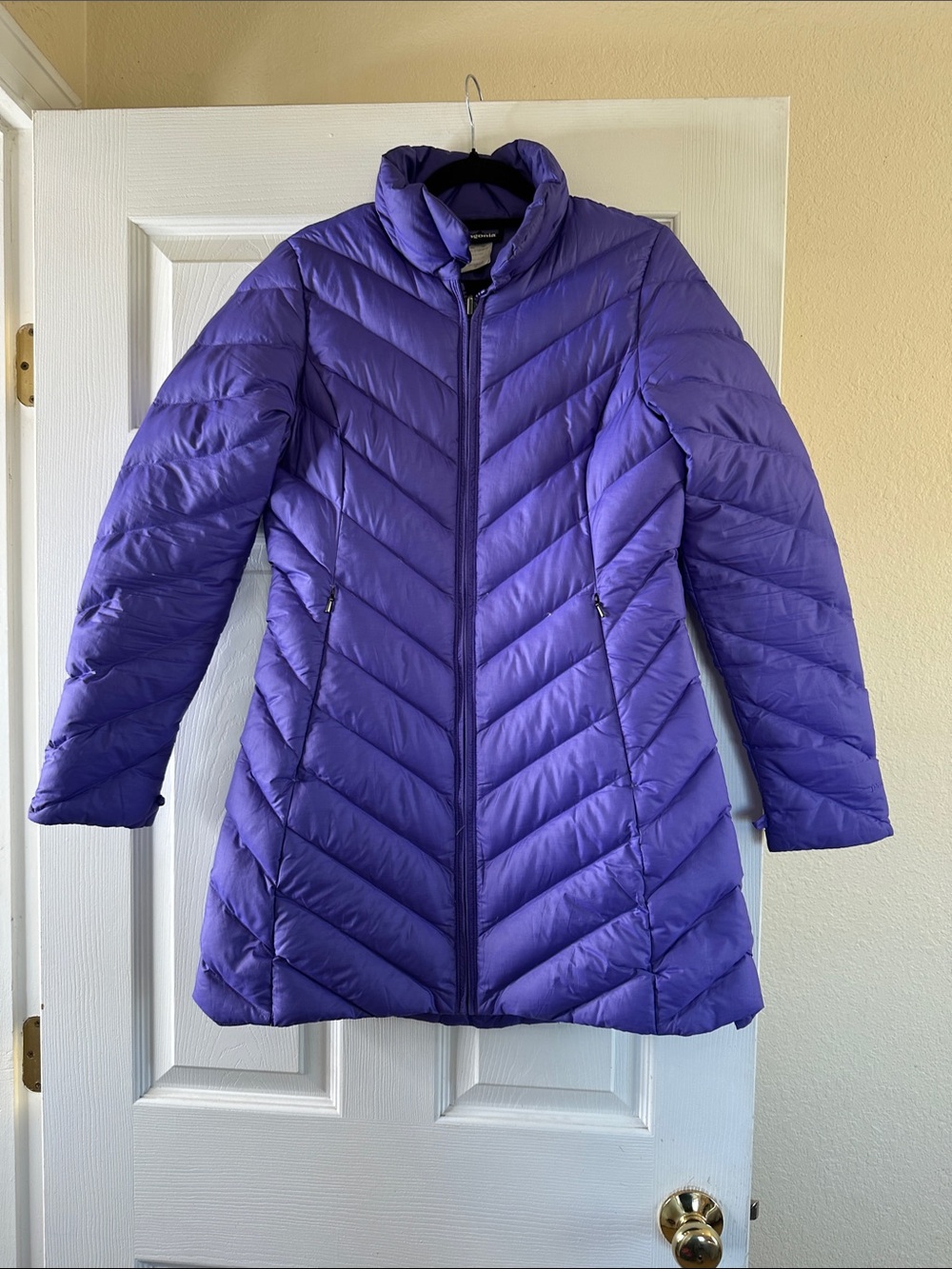 Patagonia Violet Long Packable Puffer Jacket